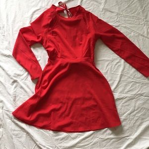 **BOGO Red Open Back Nasty Gal Mini Dress